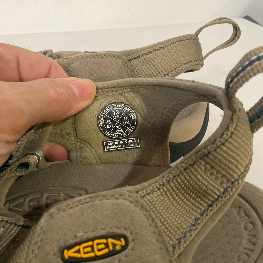 Keen’s Newport H2 Water Hiking Sandal; Easy On Bungee Cinch, Toe Bumper, Size 12